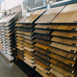 wood floor showroom