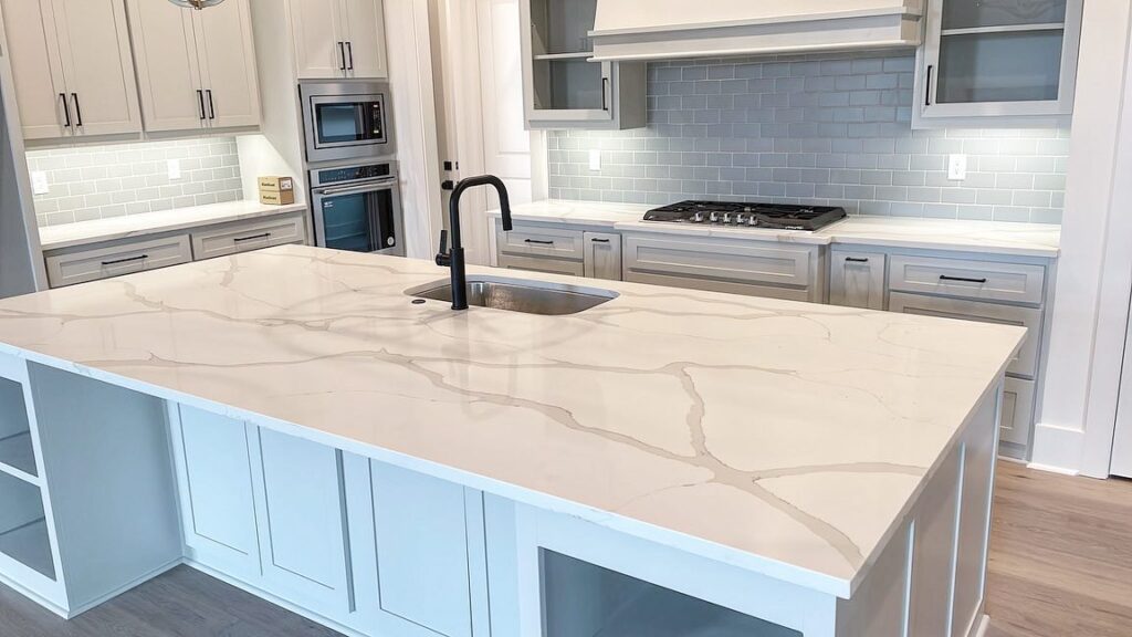 2024 countertop trends - marble kitchen countertops